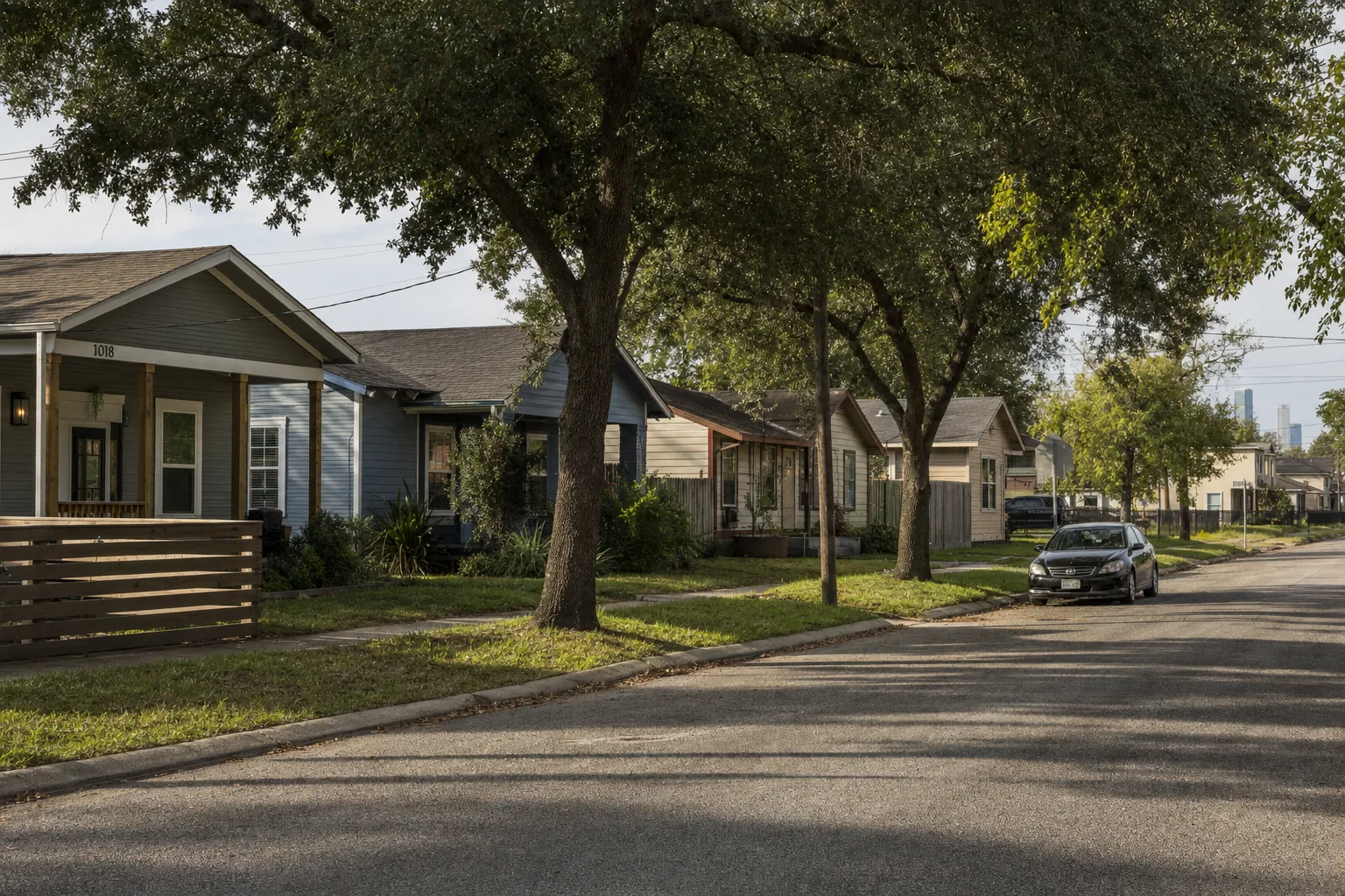 Houston fix-and-flip neighborhood